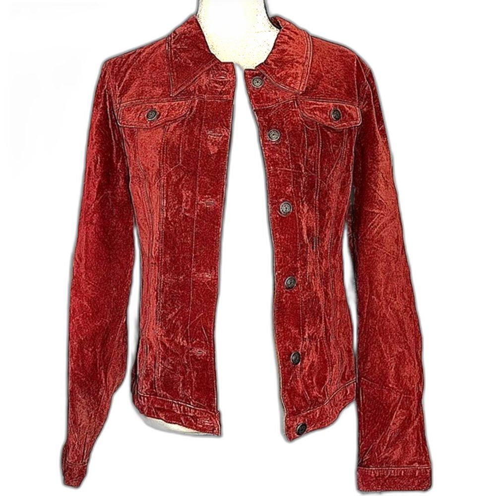 🌟 For Joseph Authentic Suede Jacket in Rust Sz M/L - Picture 2 of 7